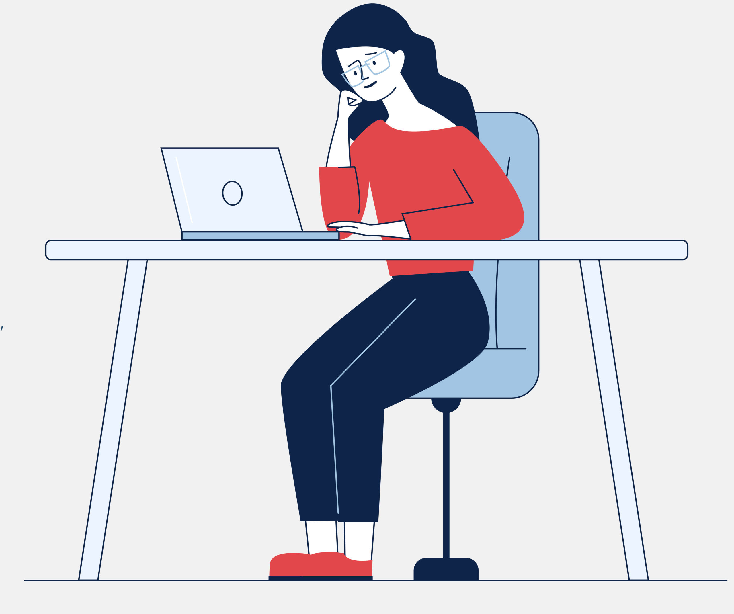 working from home