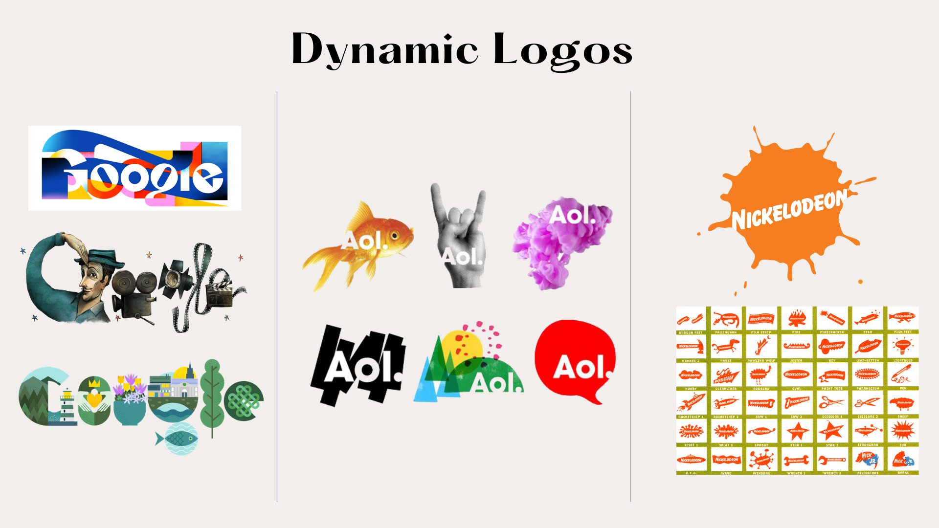 Dynamic logos