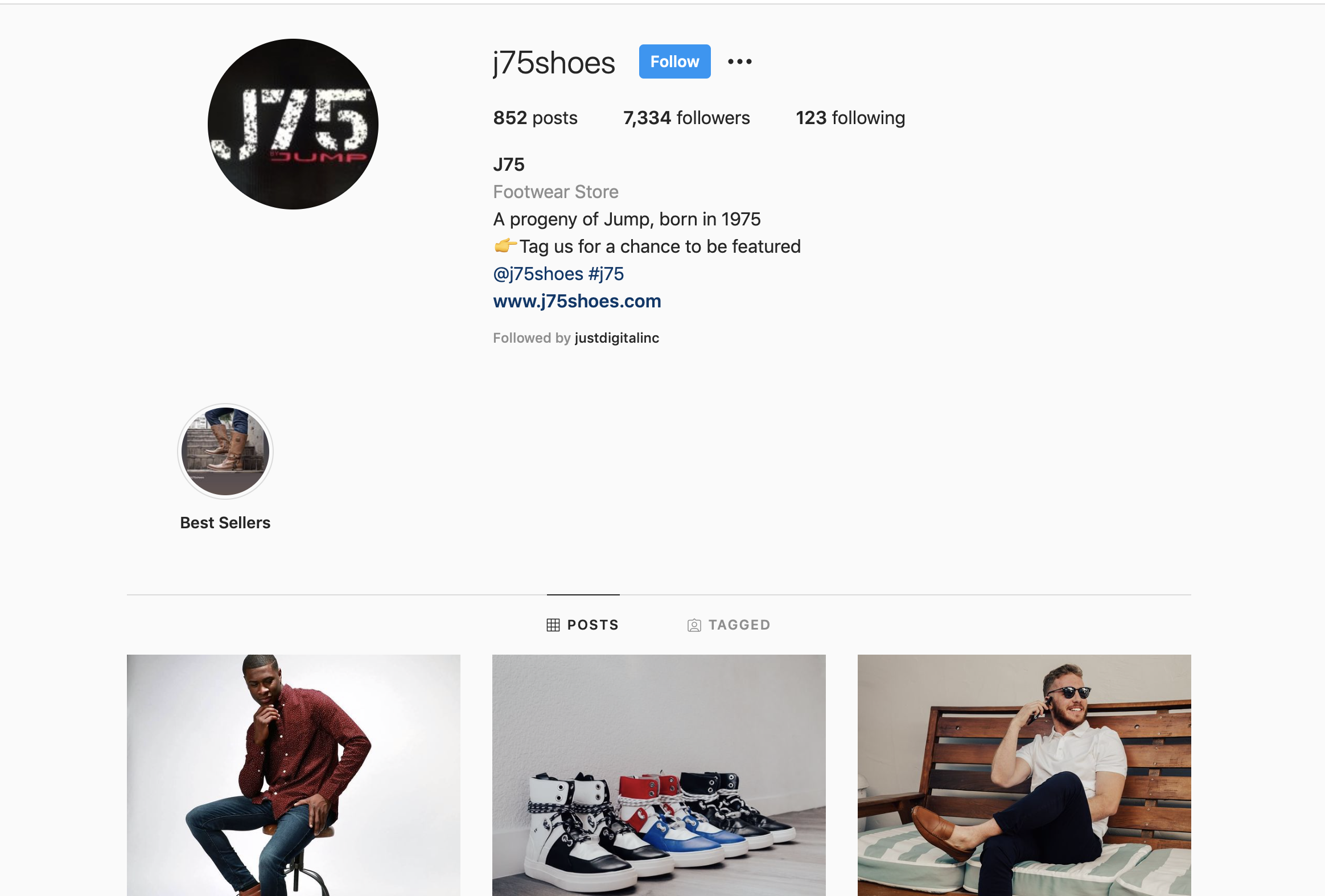 J75 Instagram
