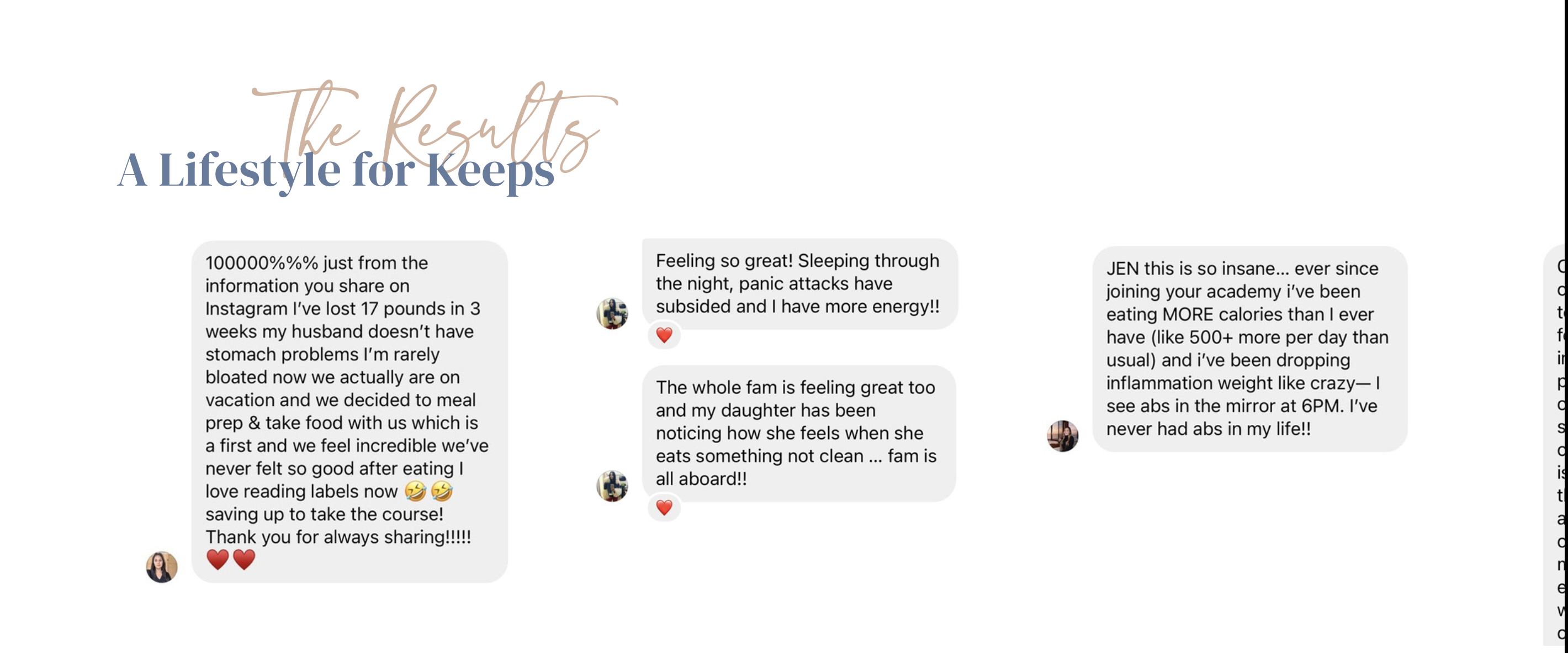 Jen Smiley Testimonials