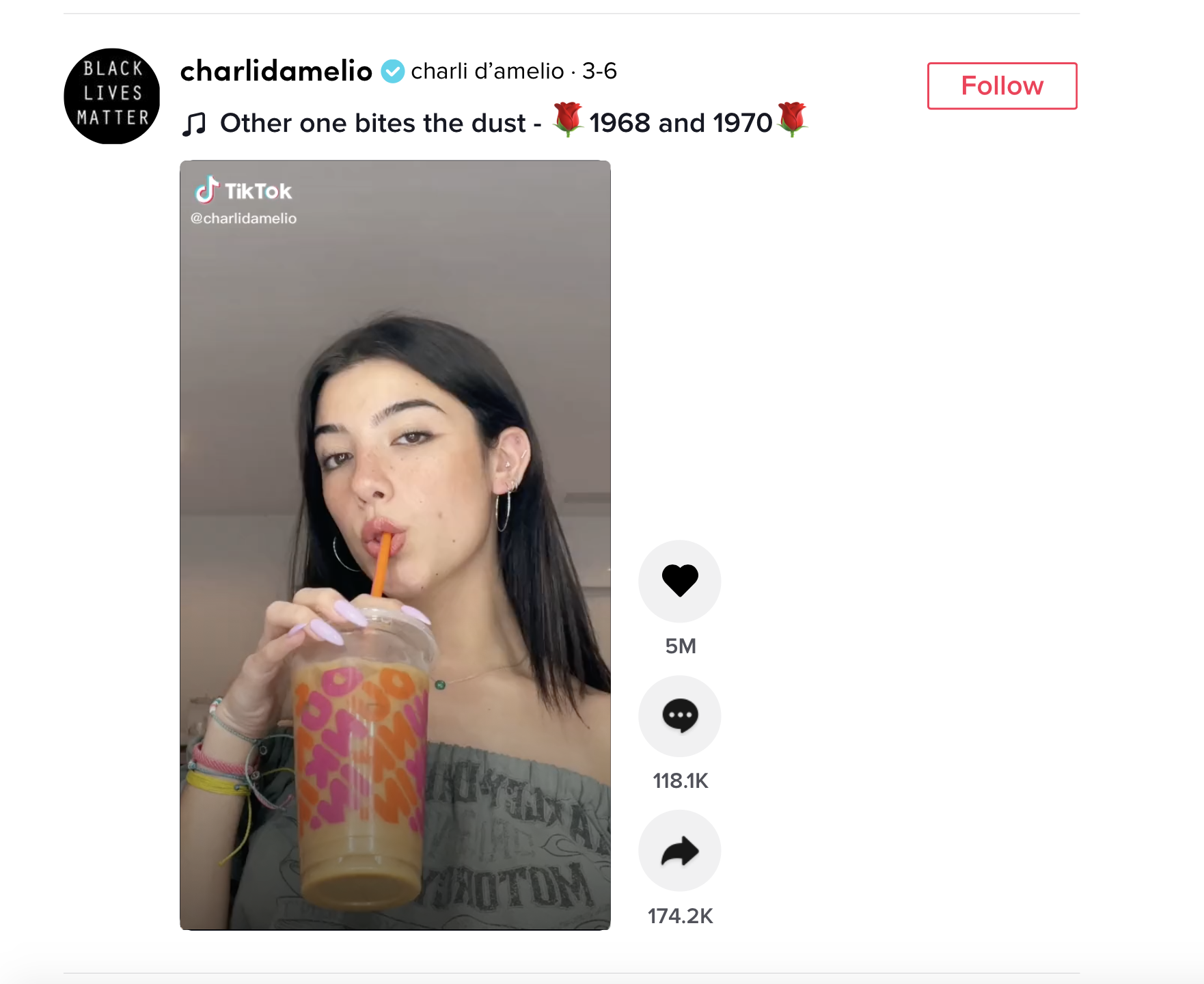 TikTok Marketing Influencer Charli D'Amelio