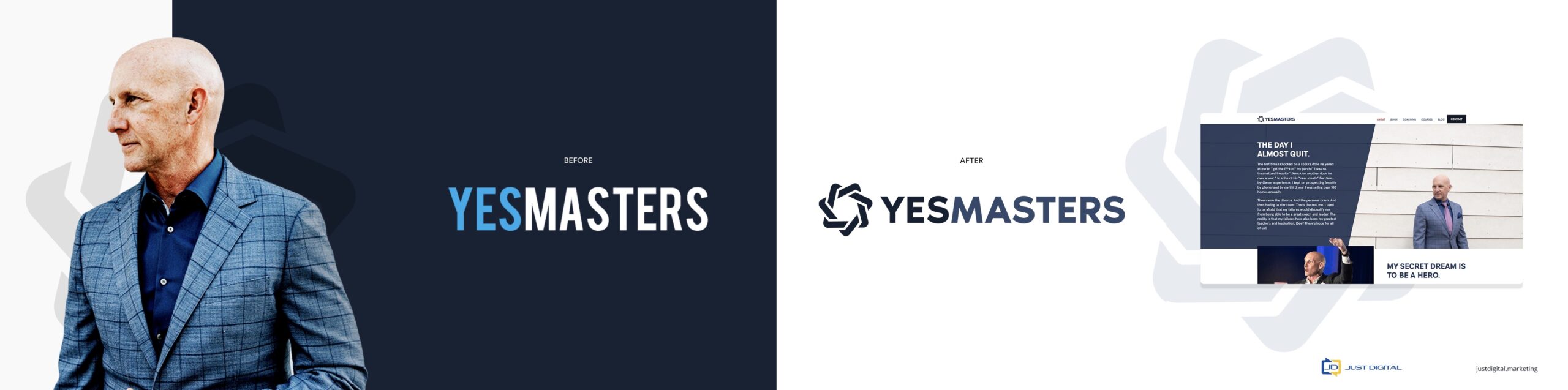 logo rebrand creative agency