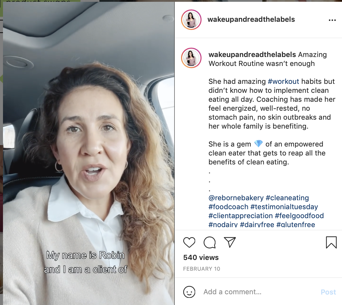 wake up and read the labels instagram