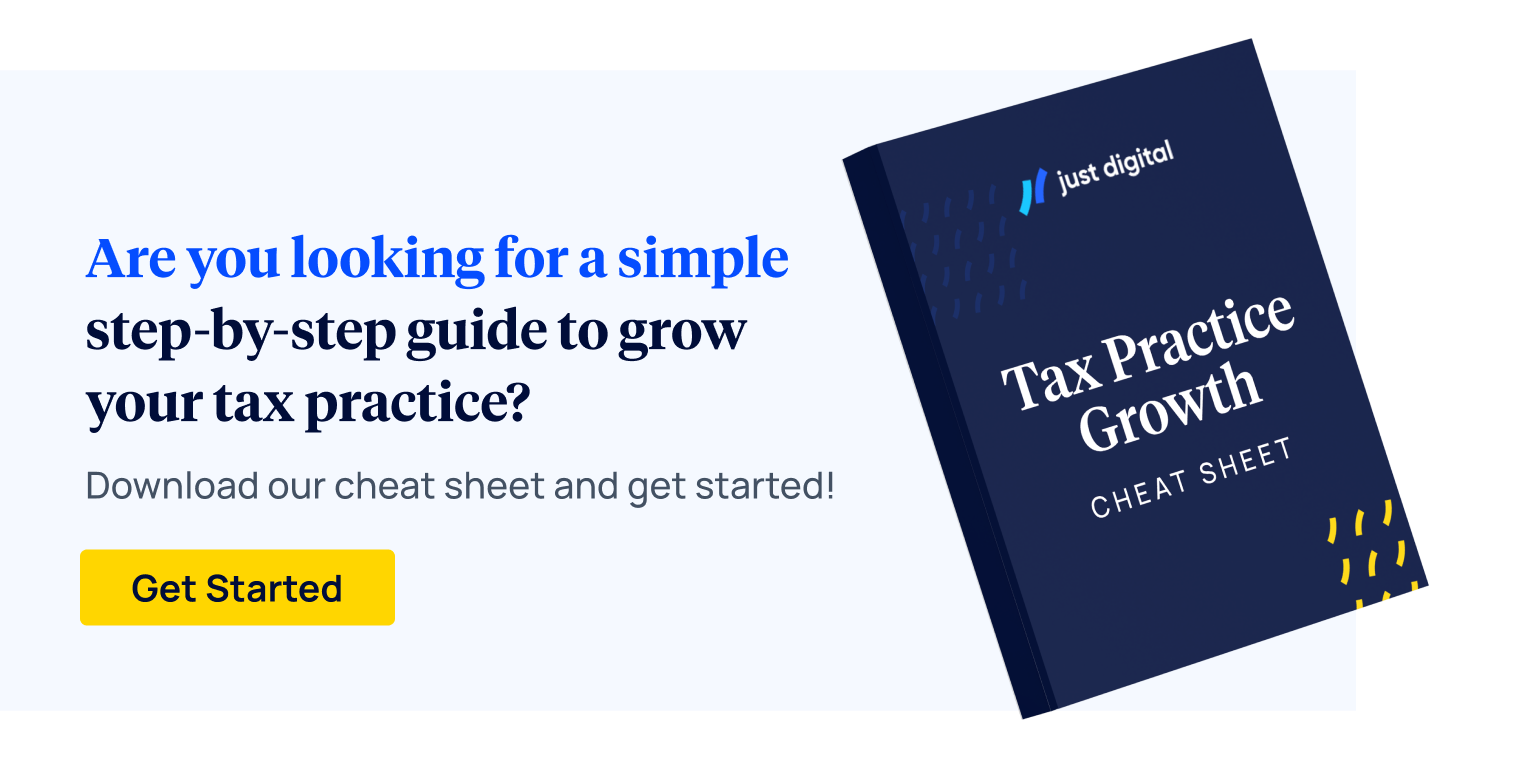 Download marketing for accountants cheat sheet