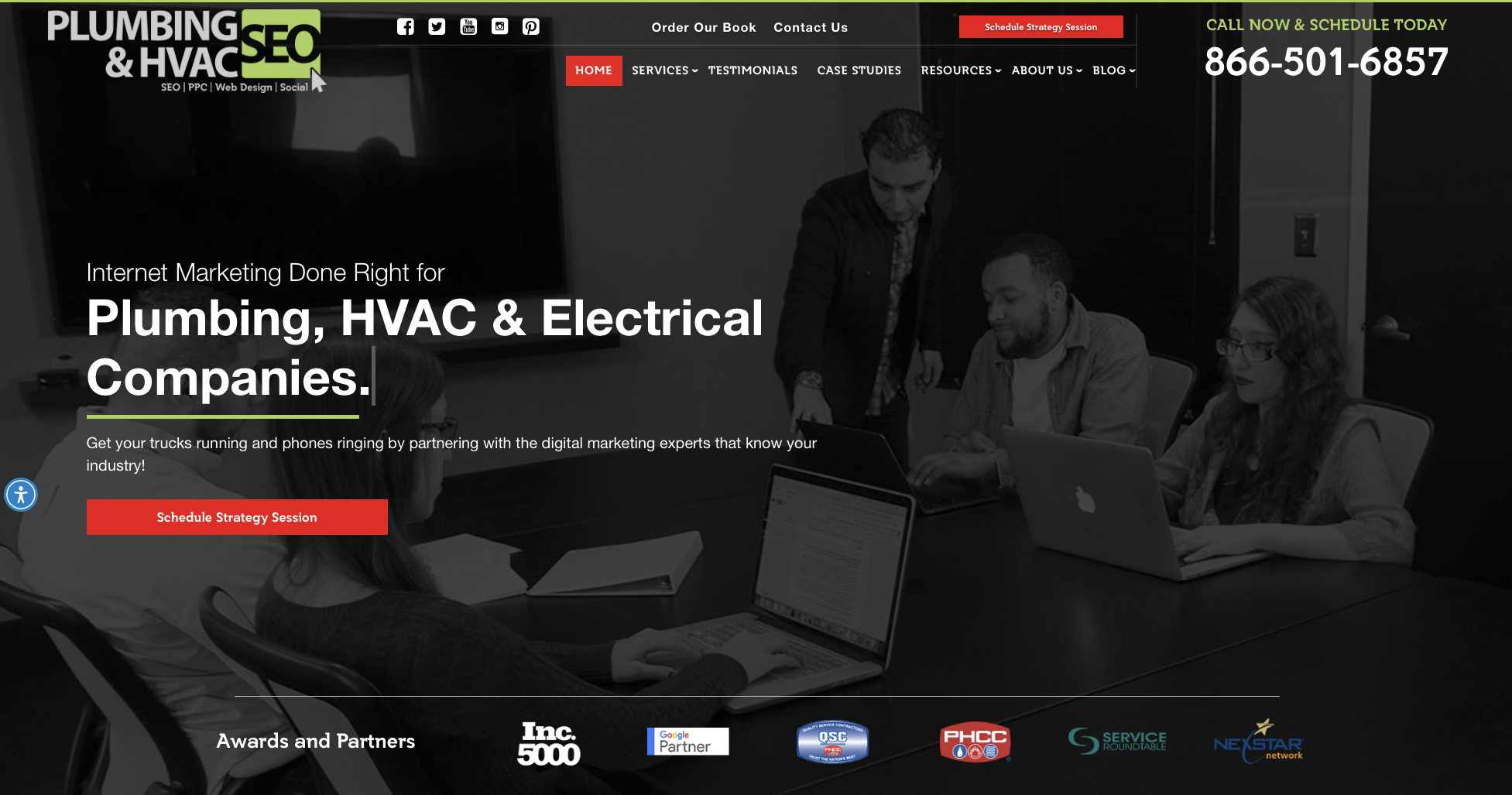 Plumber marketing agency - Plumbing HVAC and SEO