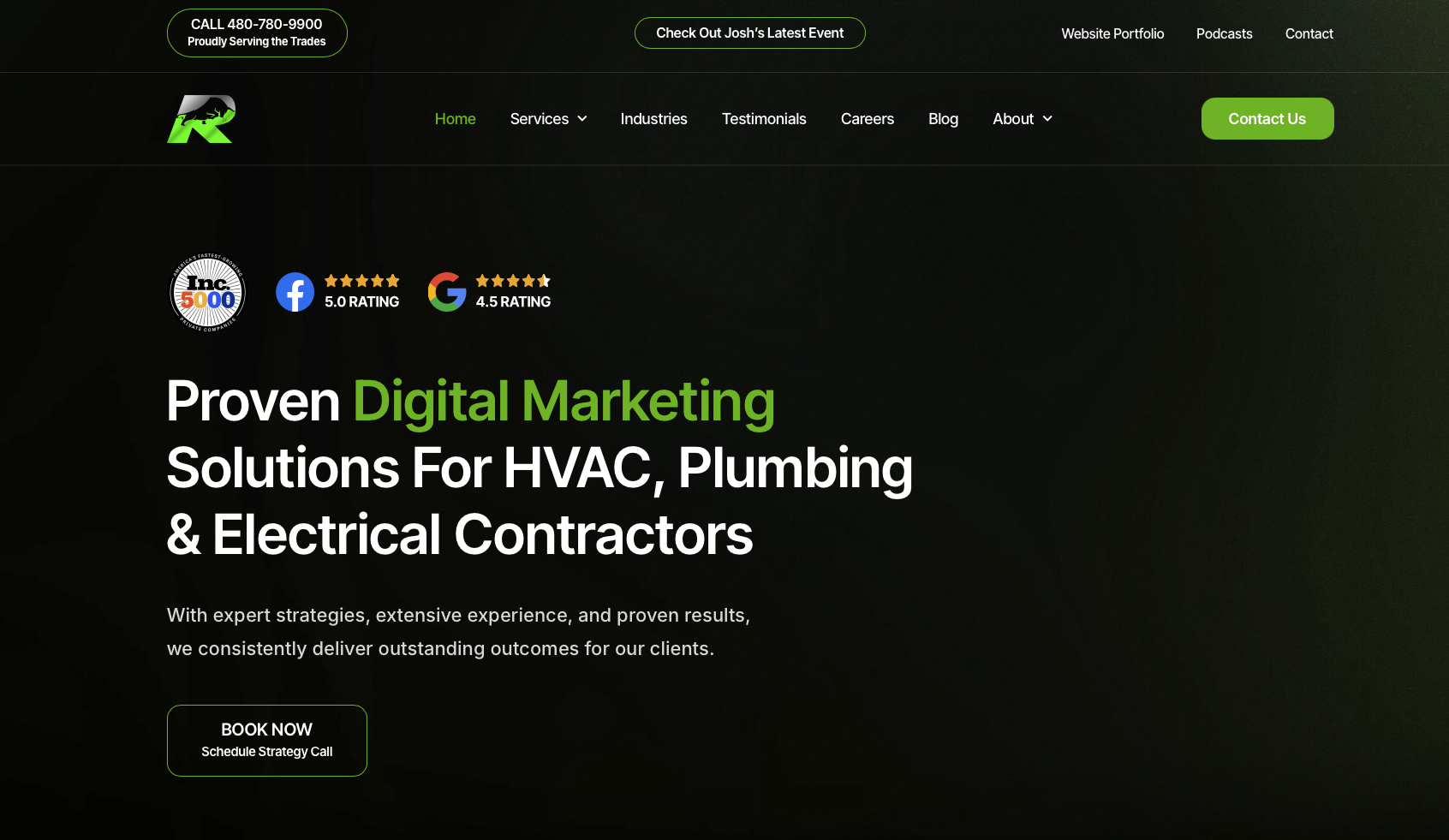Plumber marketing agency - Relentless Digital