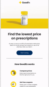 The Strategy Behind Great Healthcare Email Marketing goodrx