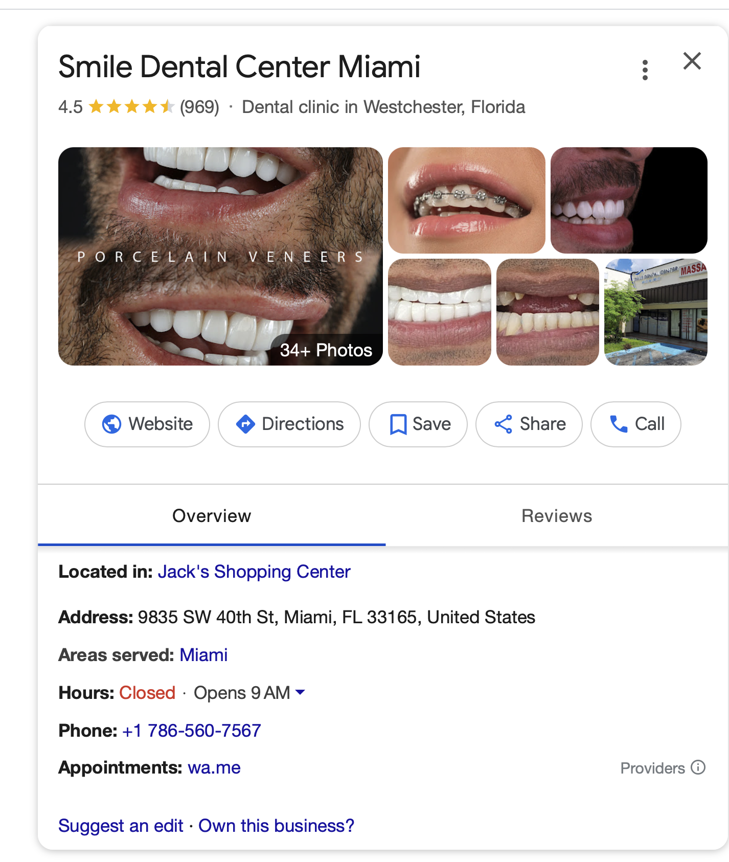 google my business profile